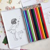 Belle & Boo Colouring Pencil Set
