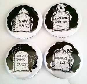 Image of RERELEASED! original button set!