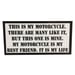 Image of These are my Tools Rifleman's Creed Tool Box Sticker by Seven 13 Productions