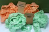 Spring Bundle #2 is Peach and Mint, crinkle ribbon