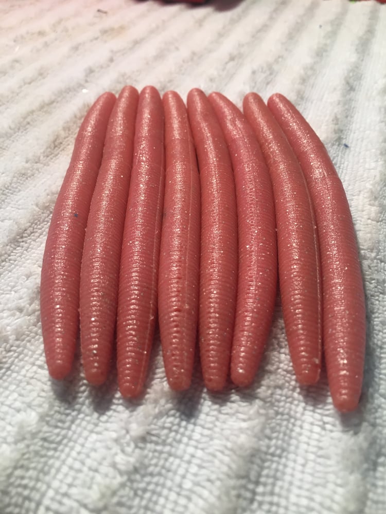Image of Earthworm senkos " 8 pack "