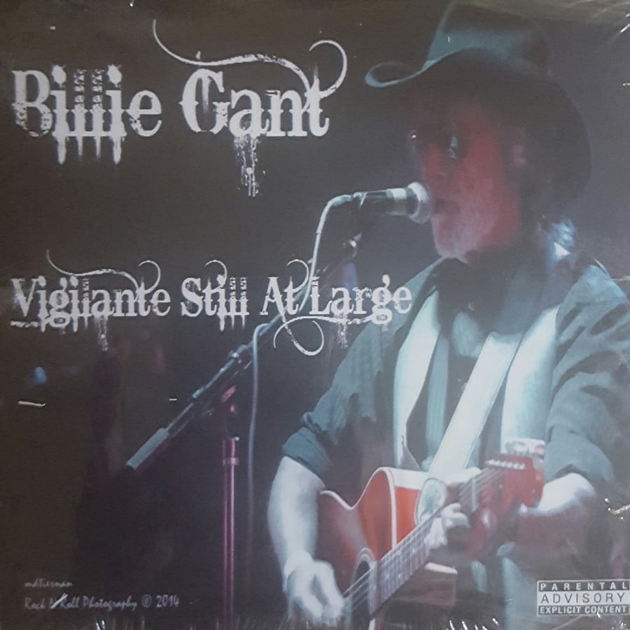 Image of Billie Gant - Vigilante Still at Large CD