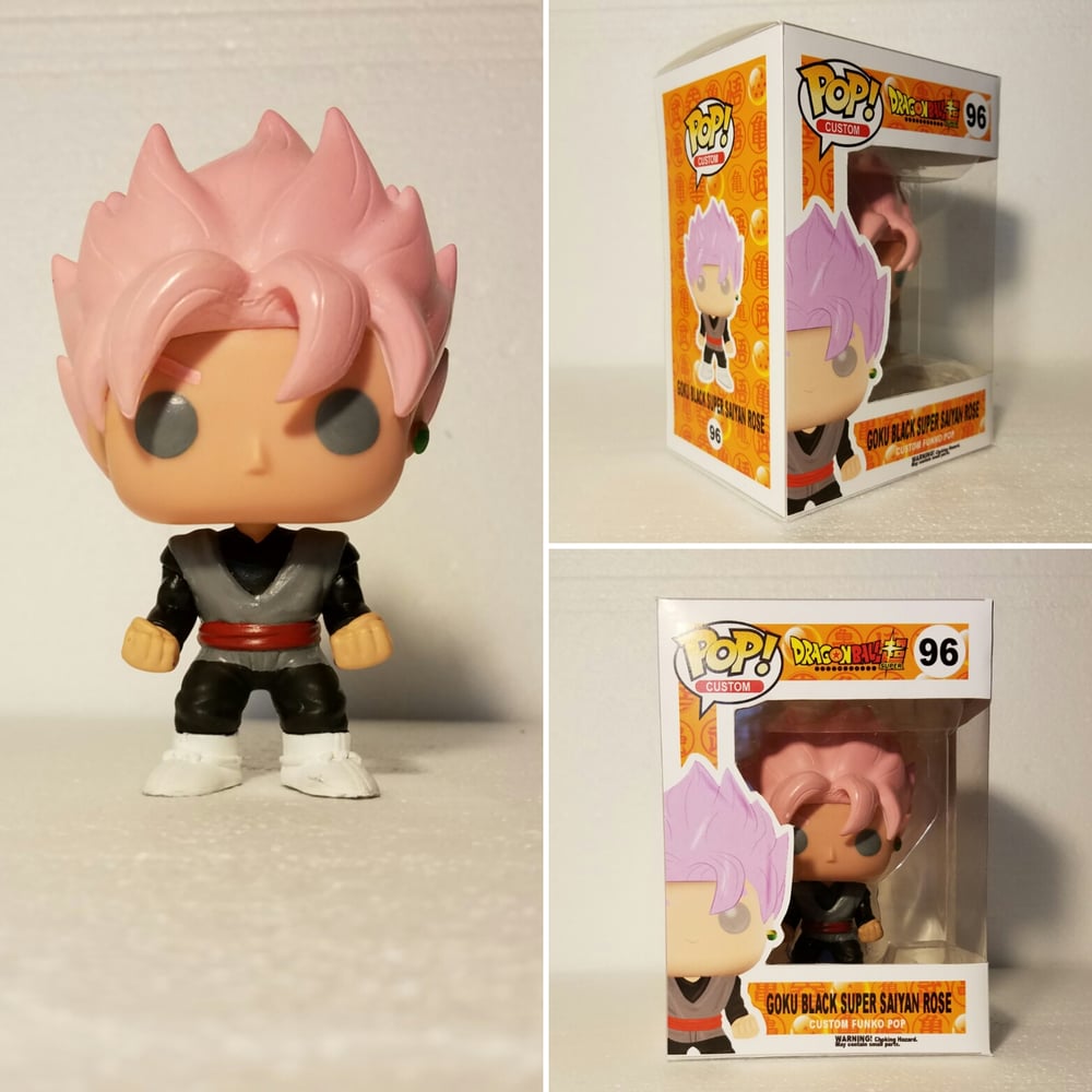 pinkdevilstudio Goku Black Super Saiyan Rose Custom pinkdevilstudio Goku Black Super Saiyan Rose Custom