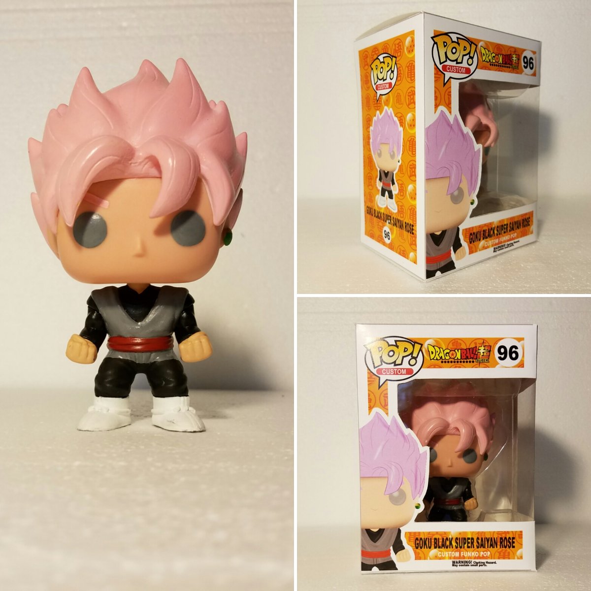 pinkdevilstudio — Goku Black (Super Saiyan Rose) Custom Funko Pop!