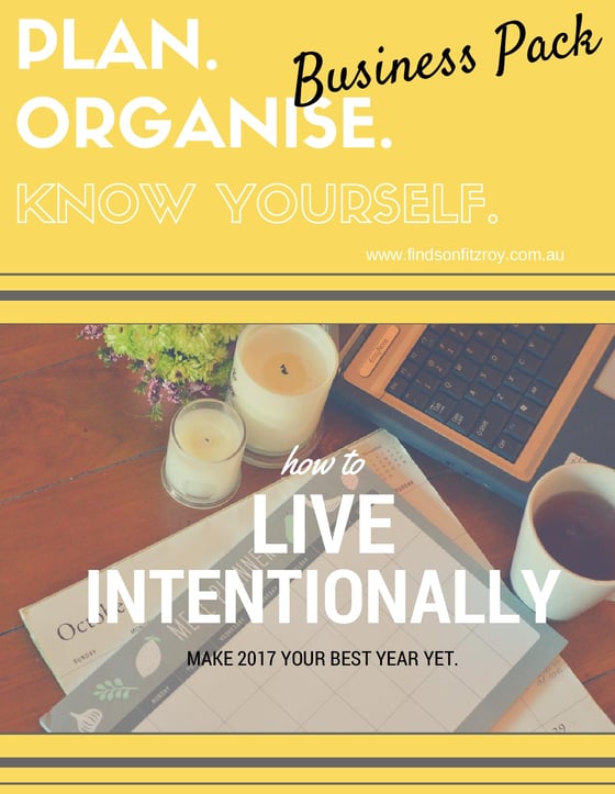 Image of BUSINESS PACK - 'Plan. Organise. Know Yourself.' Printables Collection