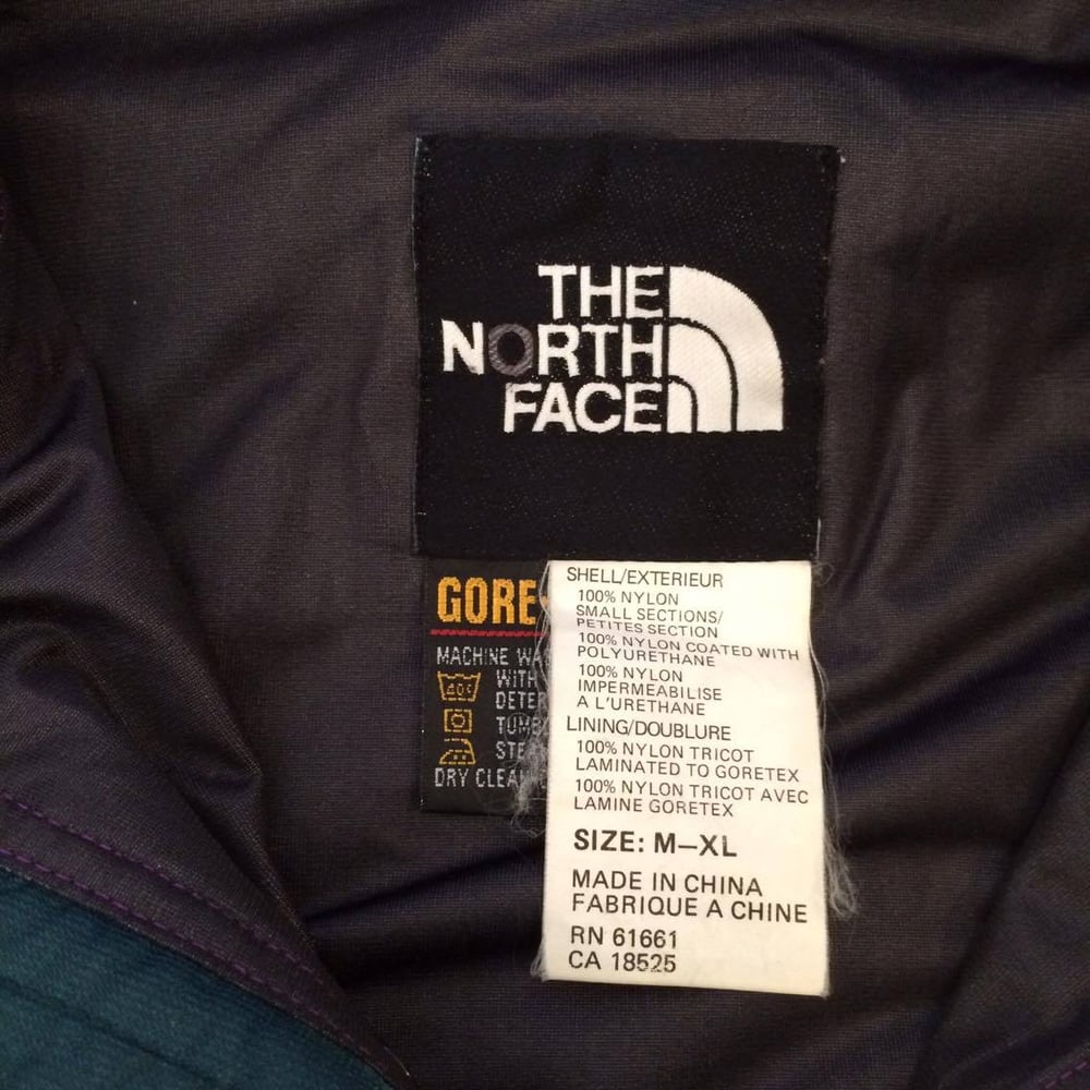 The North Face Vintage Early 90s Gore Tex Jacket Spaghettochild Research