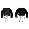 DVMVGE TOKYO X' Black Shibari 2way Cut-out Sweater