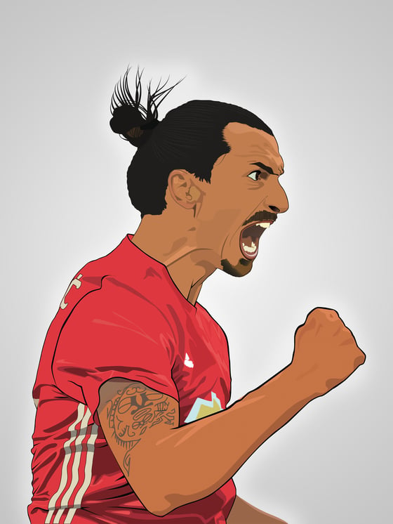 Image of Zlatan Ibrahimović - Manchester United