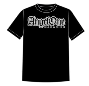 Image of ANGELONE MAGAZINE BLACK SHIRT