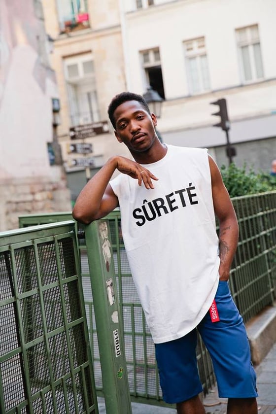 Image of FARADAY Jean Shorts - Blue