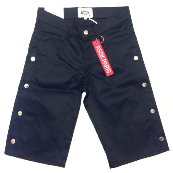 Image of FARADAY Jean Shorts - Black