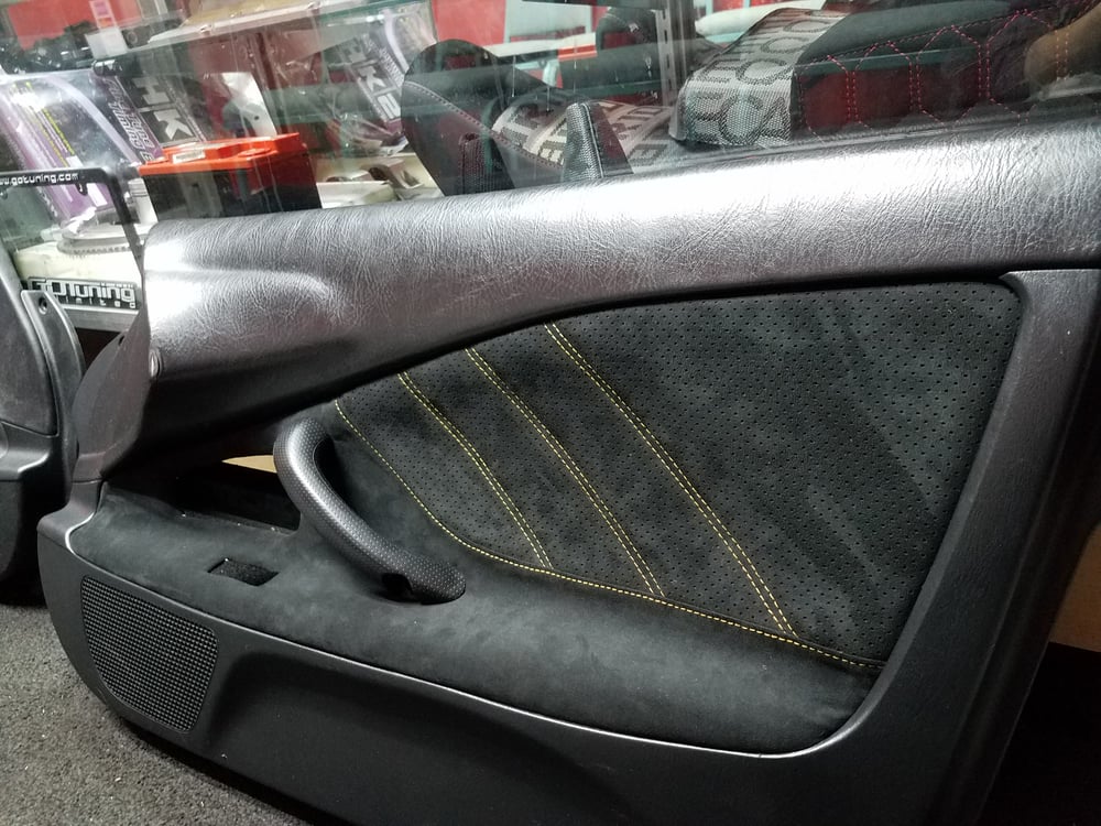 S2000 alcantara door panel insert OEM DESIGN