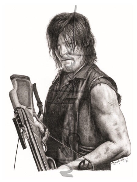 Image of Daryl Dixon, reprint