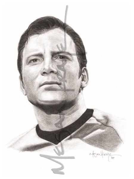 Image of Capt. James T. Kirk, reprint
