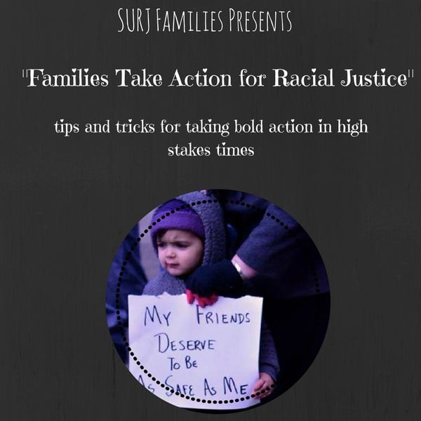 Image of DONATED Families Take Action for Racial Justice Zine