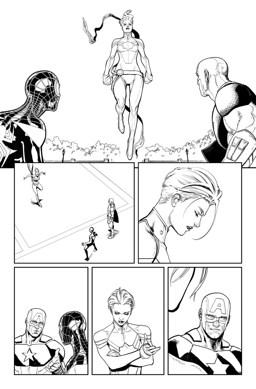 Image of CIVIL WAR II #7, p.21 ARTIST'S PROOF