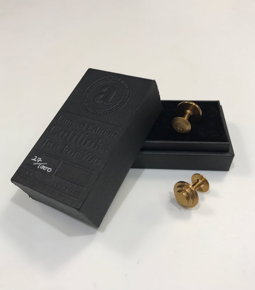 Image of Alice Made This - Cufflinks - Jasper *Ltd edition* 