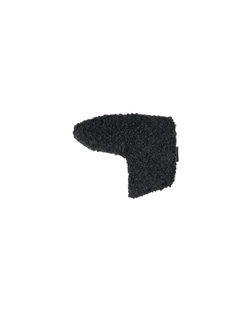 Charcoal Boucle Putter Cover
