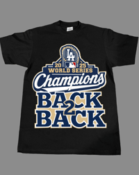 2025 world series champions black shirt