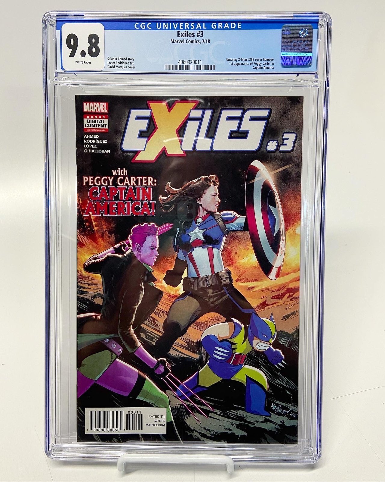 数量は多い アメコミリーフ #3 Exiles #3 Exiles Exiles CGC CGC 9.6