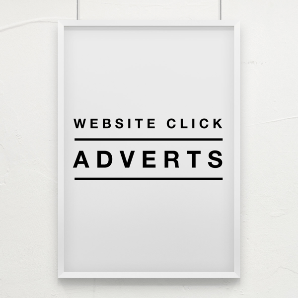 Image of Website clickable Advert