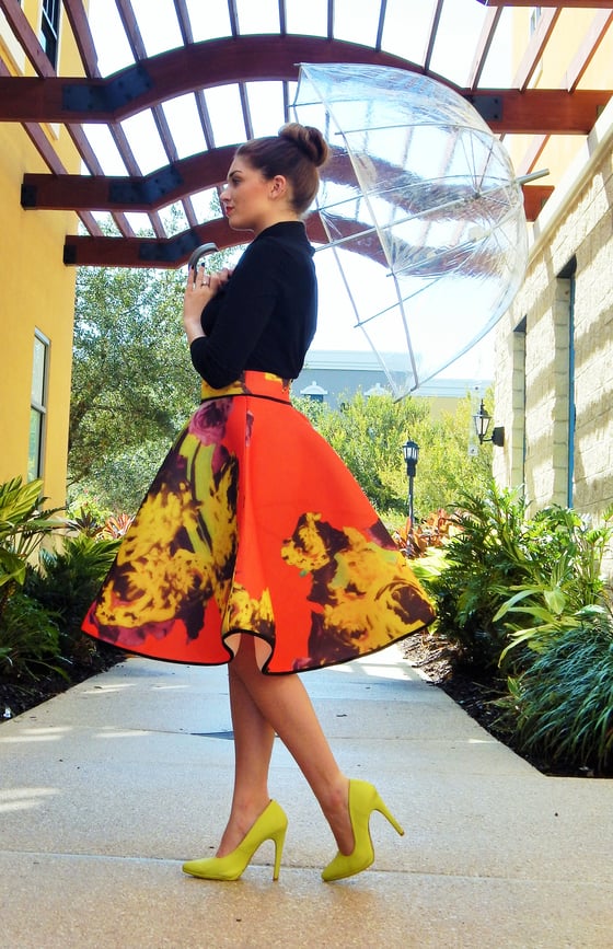 Image of Orange Cupcake Skirt