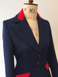 Image 2 of Miss Agnes long line swing jacket