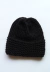 Mono chunky Toque / Peruvian wool (shown in natural)