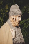Mono chunky Toque / Peruvian wool (shown in natural)