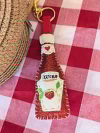 Image 3 of Ketchup / Brown Sauce Bag Charm
