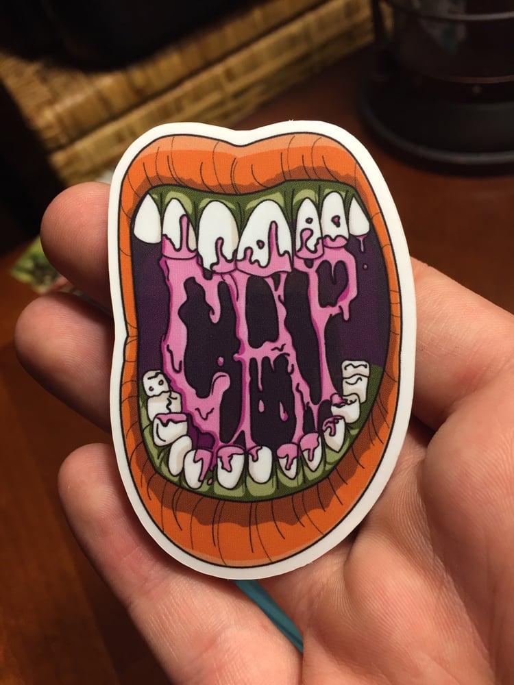 Image of Bubble gum CHP sticker