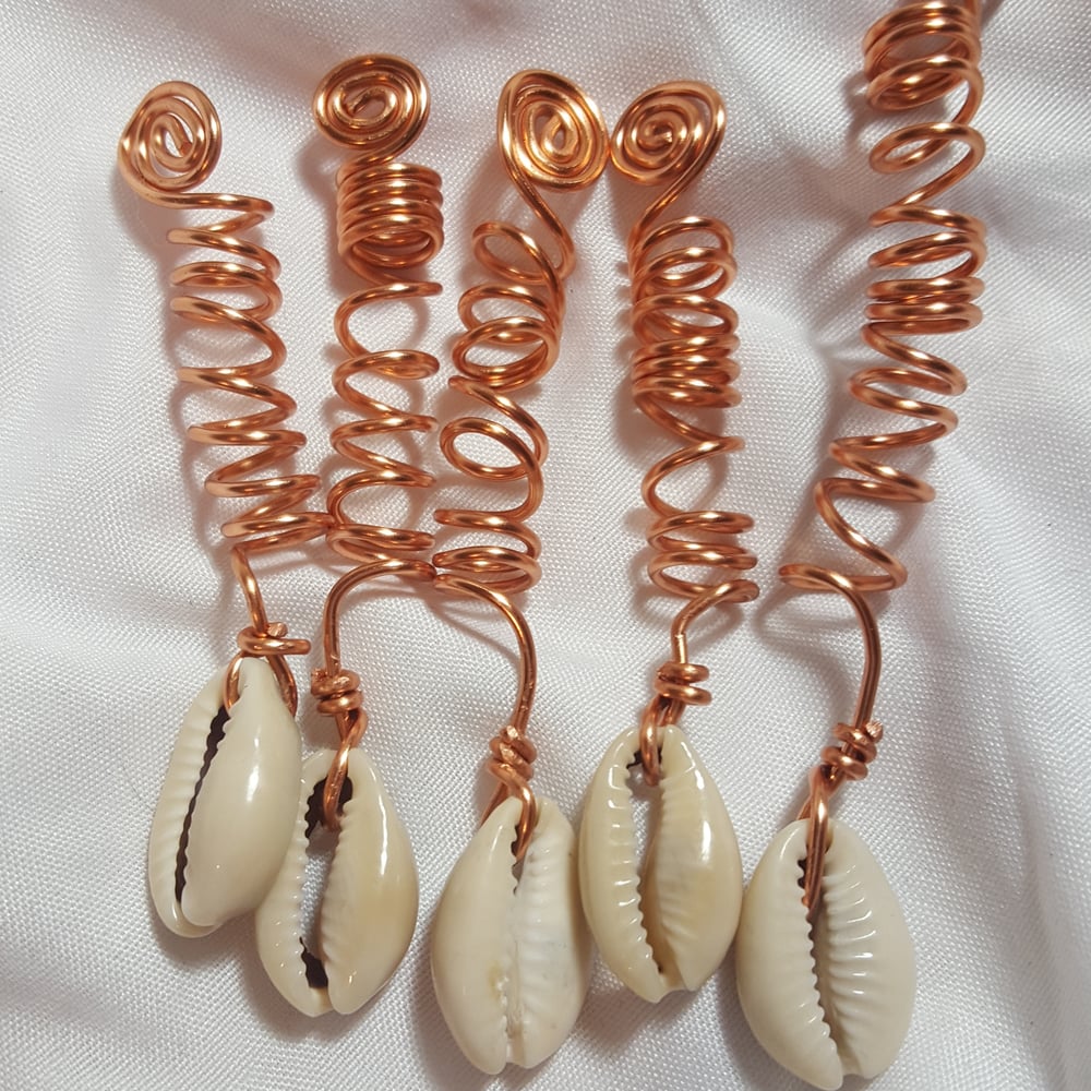 Image of 3 for $12 Copper and shell loc jewelry