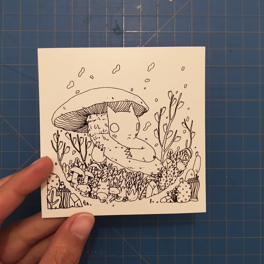 Image of Mushroom Sticker 