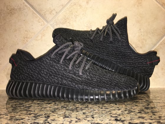 Image of Adidas Yeezy 350 Boost Pirate Black (2015)