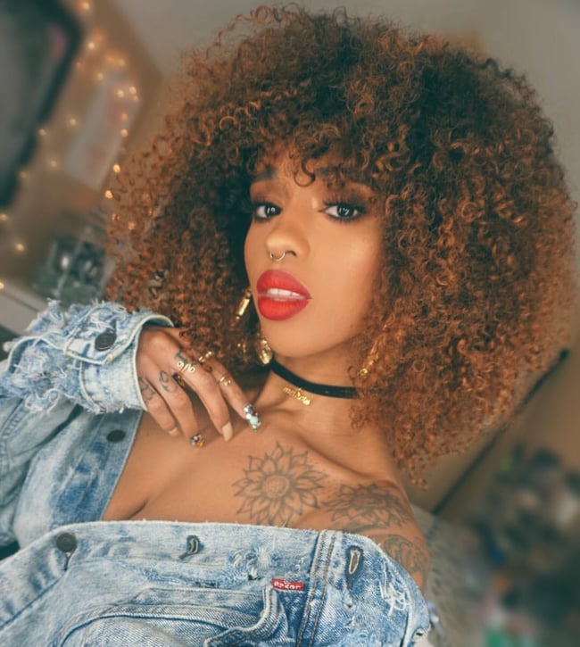 Corkscrew Curl Wig | Big Chop Hair