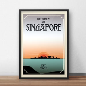 Image of Singapore Est. 1965 Poster