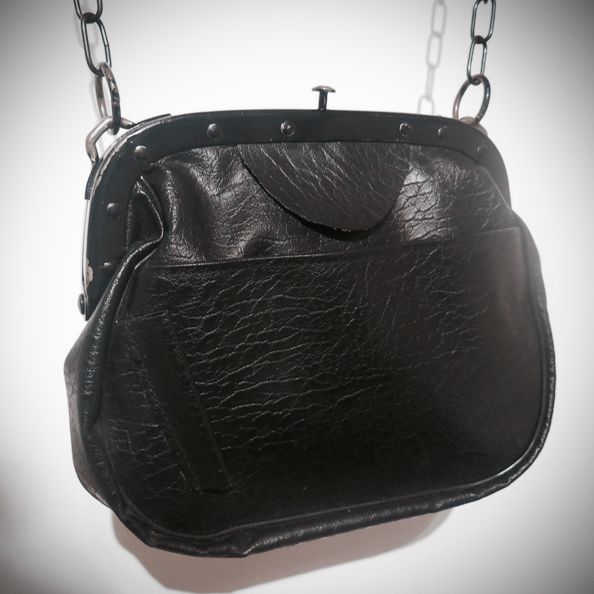 Image of Vintage PU Leather Bag from Berlin