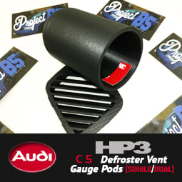 Image of HP3 - AUDI C5 Defroster Vent Gauge Pods (single/dual)