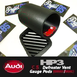 Projectb5 Hp3 Audi C5 Defroster Vent Gauge Pods