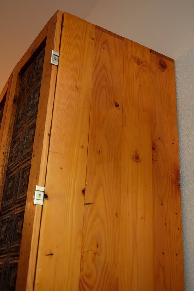 Image of Television Cabinet : Reclaimed Fir + Vintage Tin