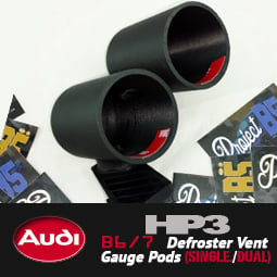 Image of HP3 - AUDI B6/B7 Defroster Vent Gauge Pods (single/dual)