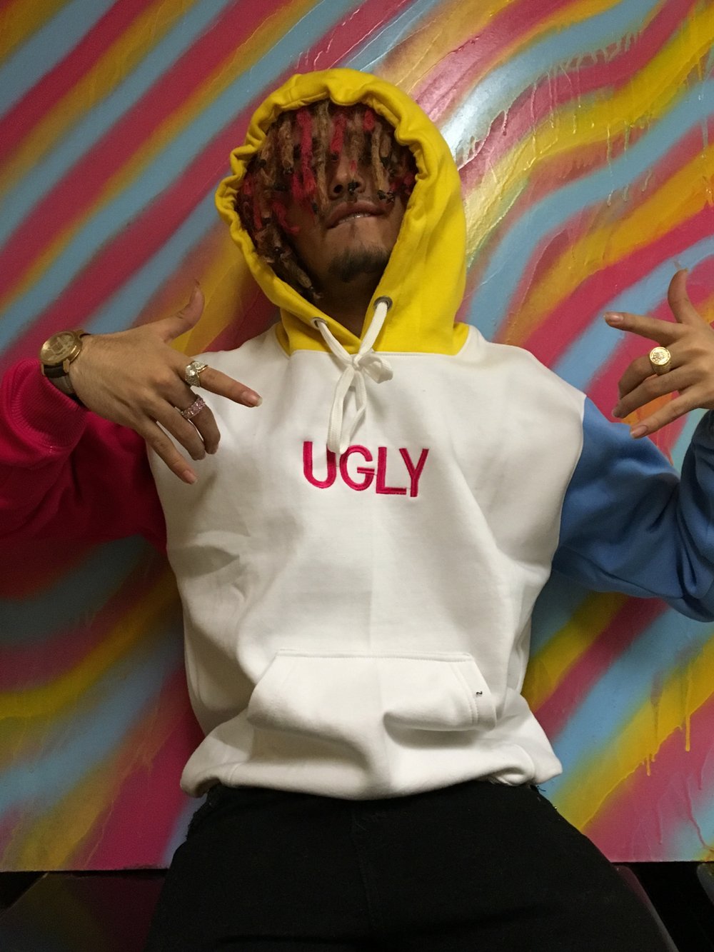 UGLY PINK BLUE AND YELLOW (ft. LIL PUMP)