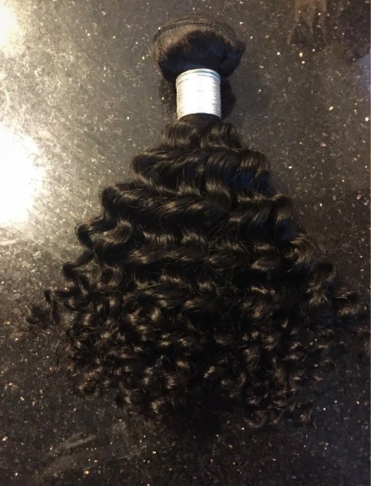 Image of DEBONAIR DEEP CURLY (SINGLE BUNDLE & STRAIGHT BUNDLE DEAL)