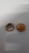 Alloa Athletic est 1878 Football Casuals/Hooligans ACAB AMF Brand new badge 25mm