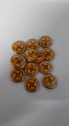 Alloa Athletic est 1878 Football Casuals/Hooligans ACAB AMF Brand new badge 25mm