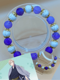 Image 5 of 🌸 Bracelets inspirés d’univers anime – Pierres naturelles
