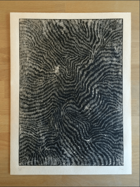 Image of On a study of the line, mark making & direction