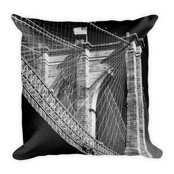 Image of Brooklyn Bridge Pillow