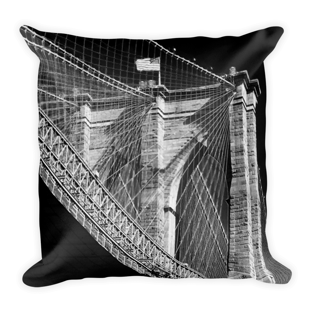 Image of Brooklyn Bridge Pillow