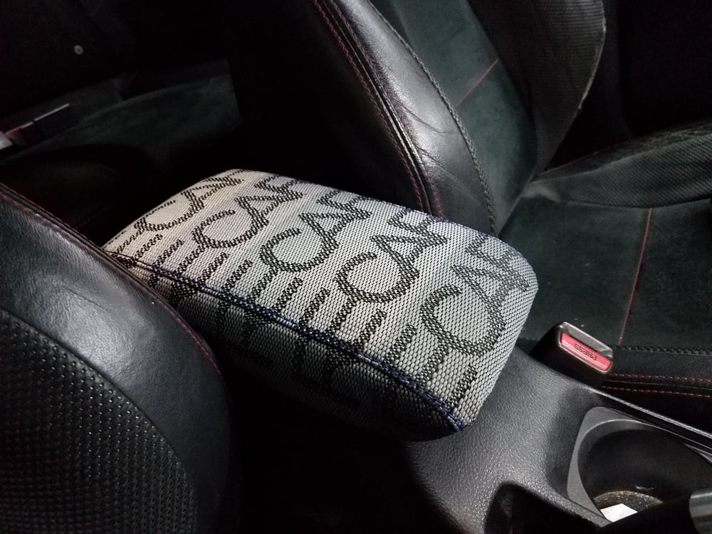 Bride/recaro Evo 8/9 premade armrest cover